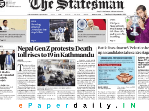The Statesman ePaper PDF